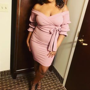 Off shoulder dress